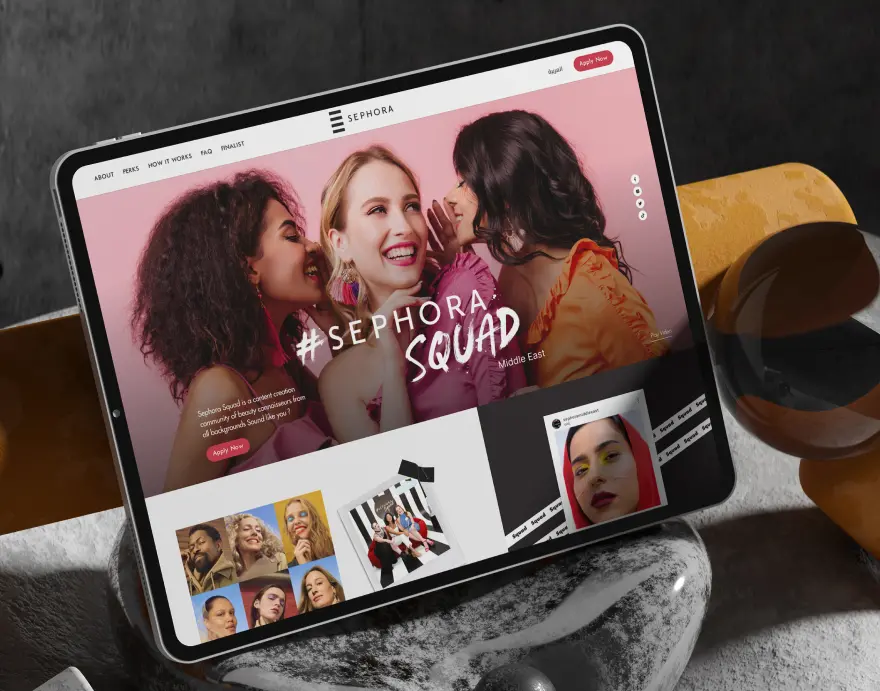 Sephora Squad Digital Platform