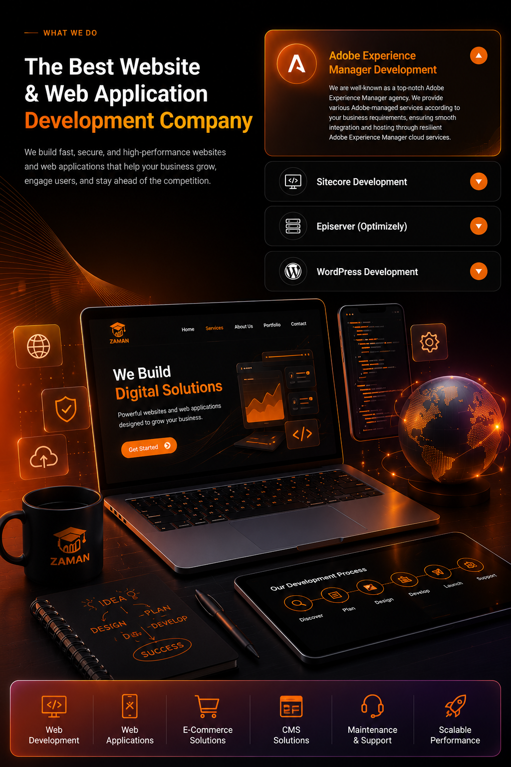ZAMAN Web Development & Web Applications
